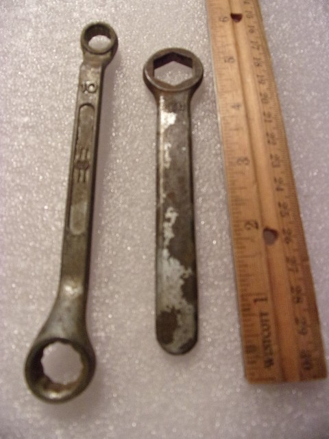 vintage Honda motor tool kit wrench spanner and pliers added