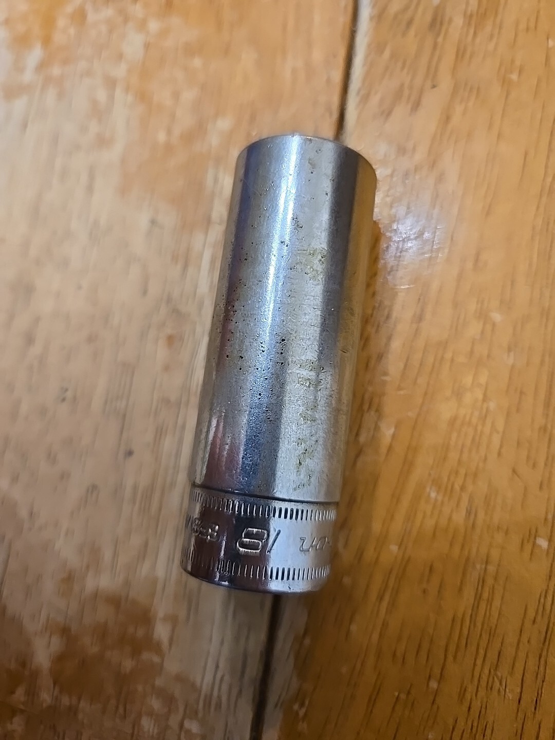 Snap On 3/8″ Drive 18MM 6PT Chrome Deep Socket SFSM18