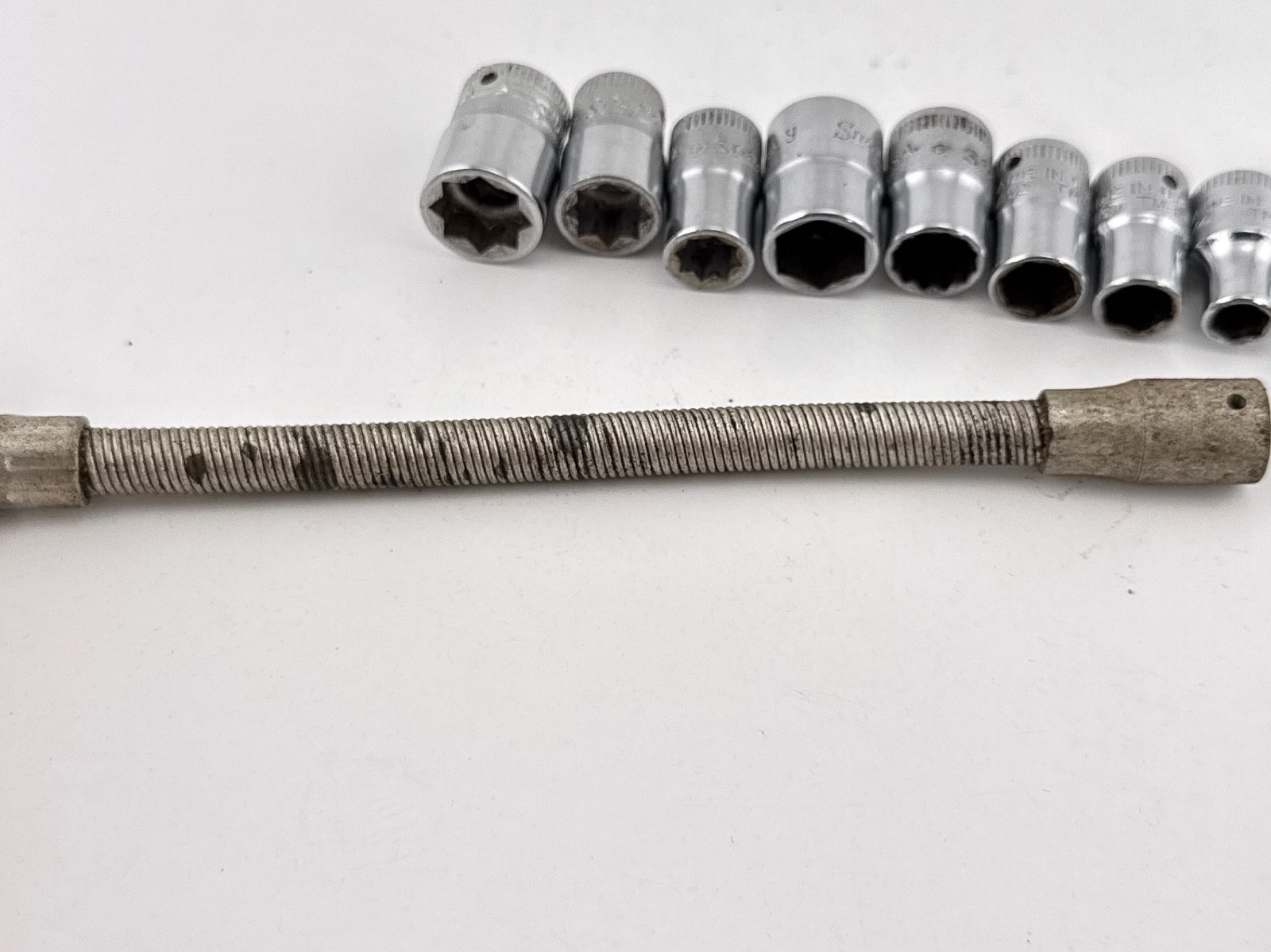 Snap-On Tools USA M-70 M 9/32″ Drive Midget Ratchet w/ Sockets & Extras