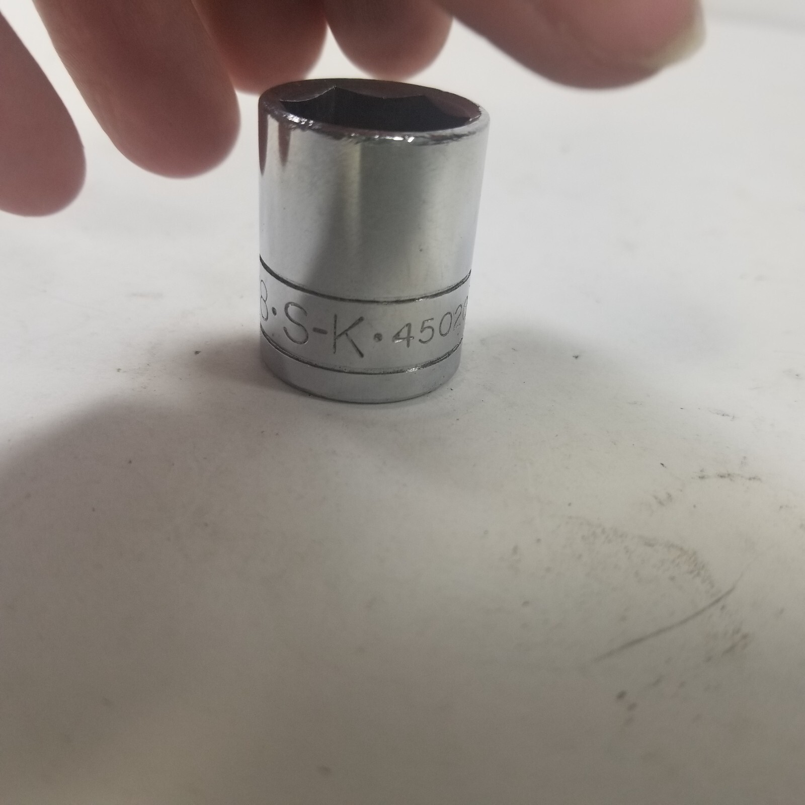 SK CHROME SOCKET, 3/8 IN. DR, 5/8 IN. 45020