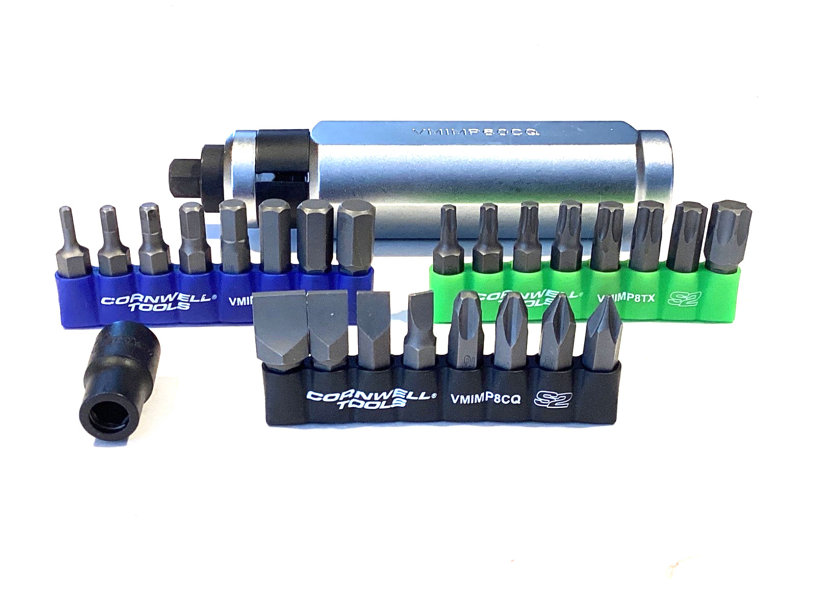 Cornwell Tools NEW 26 Piece 3/8″ Drive Hand Impact Driver Set In Foam VMIMP600CQ