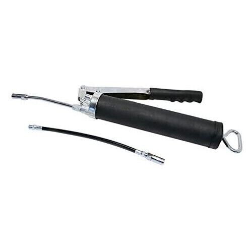 3 WAY 500CC LEVER ACTION 400G GREASE GREASING GUN WITH 2 DELIVERY HOSES DIY NEW