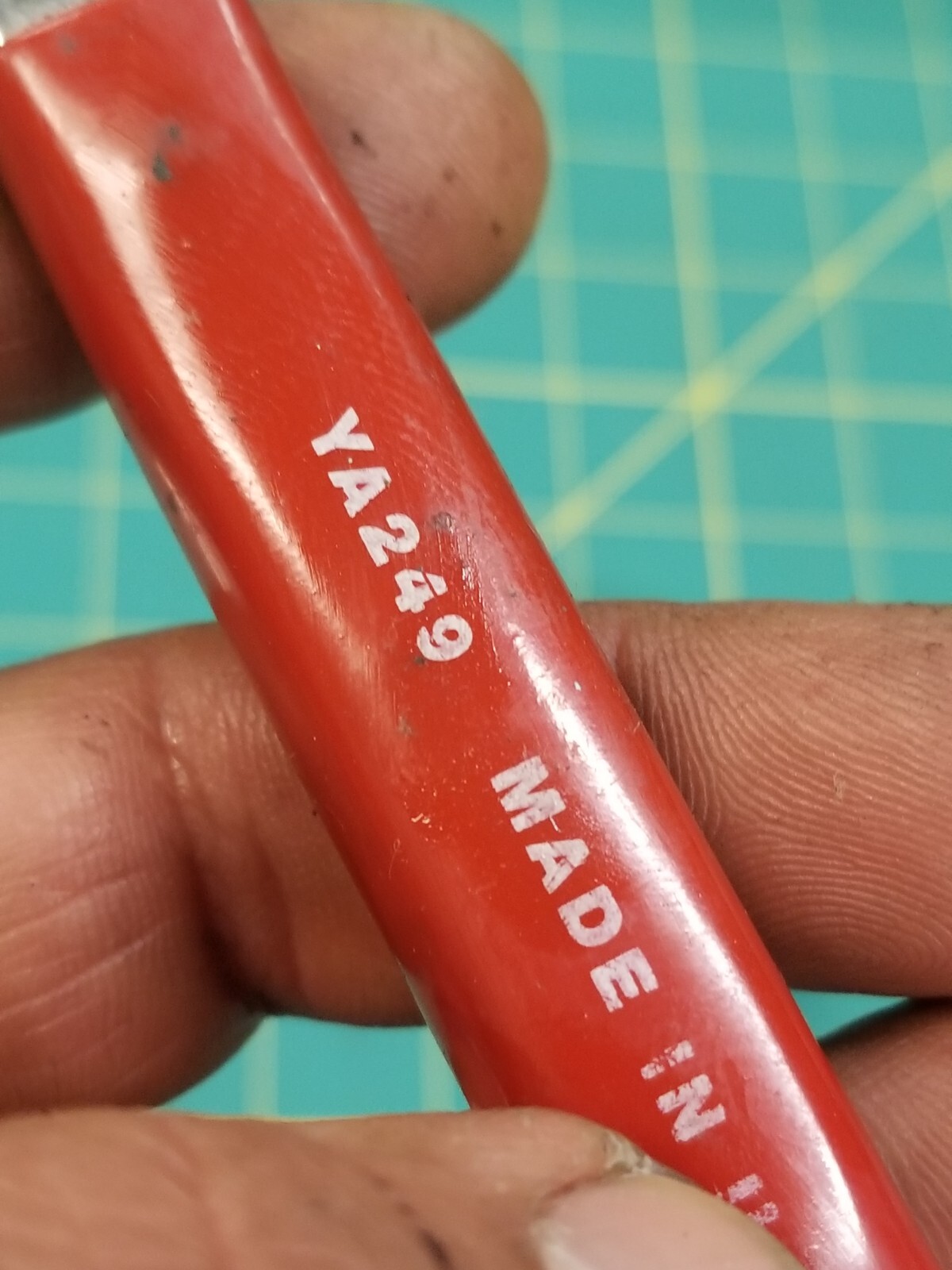 Vintage BLUE-POINT No . ya 249 5/16” HEX BATTERY TERMINAL RATCHETING WRENCH