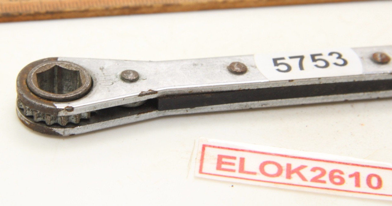 Proto 1192 7/16″ x 3/8” 16 Point SAE Ratcheting Box Wrench USA