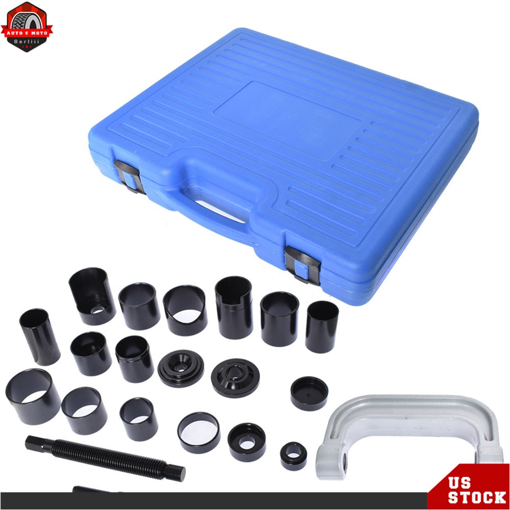 Ball Joint Press Tool Kit 21PCS w/ C-Frame & Adapter Set for Removal & Install
