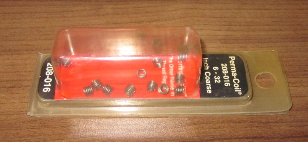 Perma-Coil 208-016, 6-32 Inch Coarse ~ 12 inserts … fits Heli