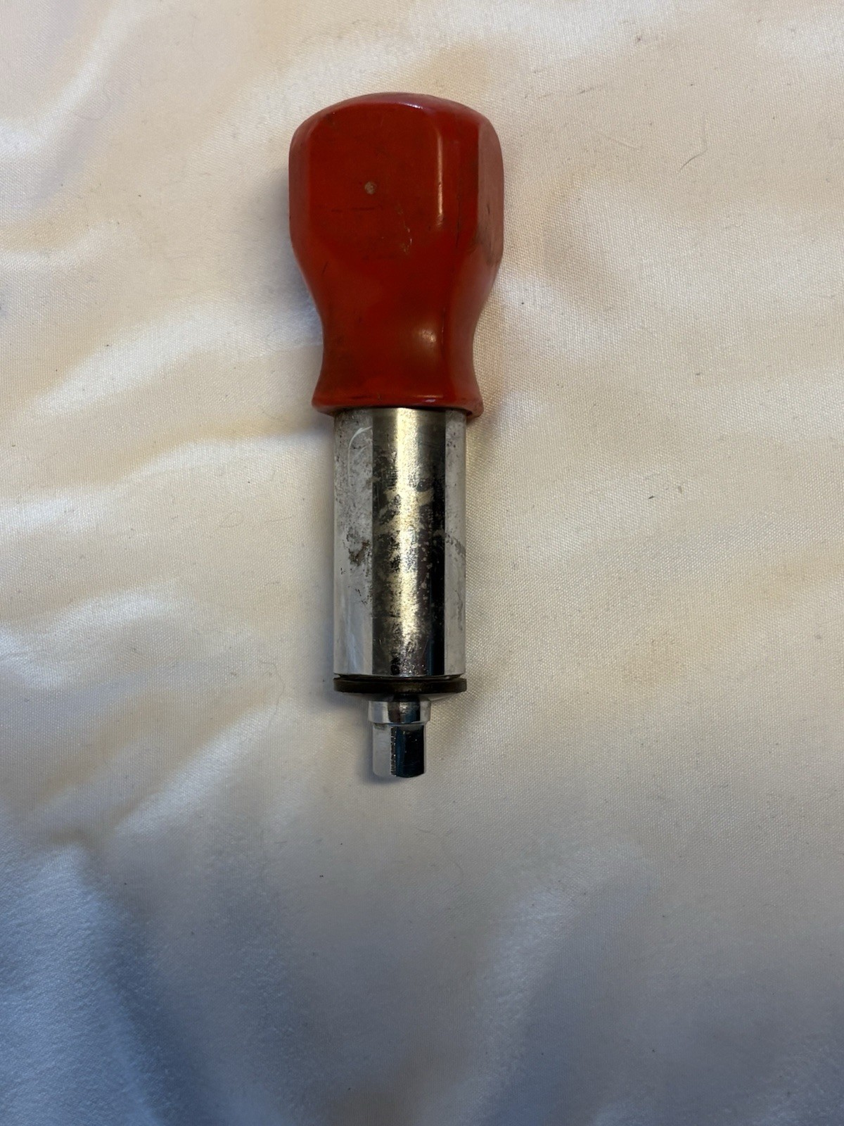 Mac Tools Mr4sa 1/4” Ratcheting Stubby Driver Red Handle