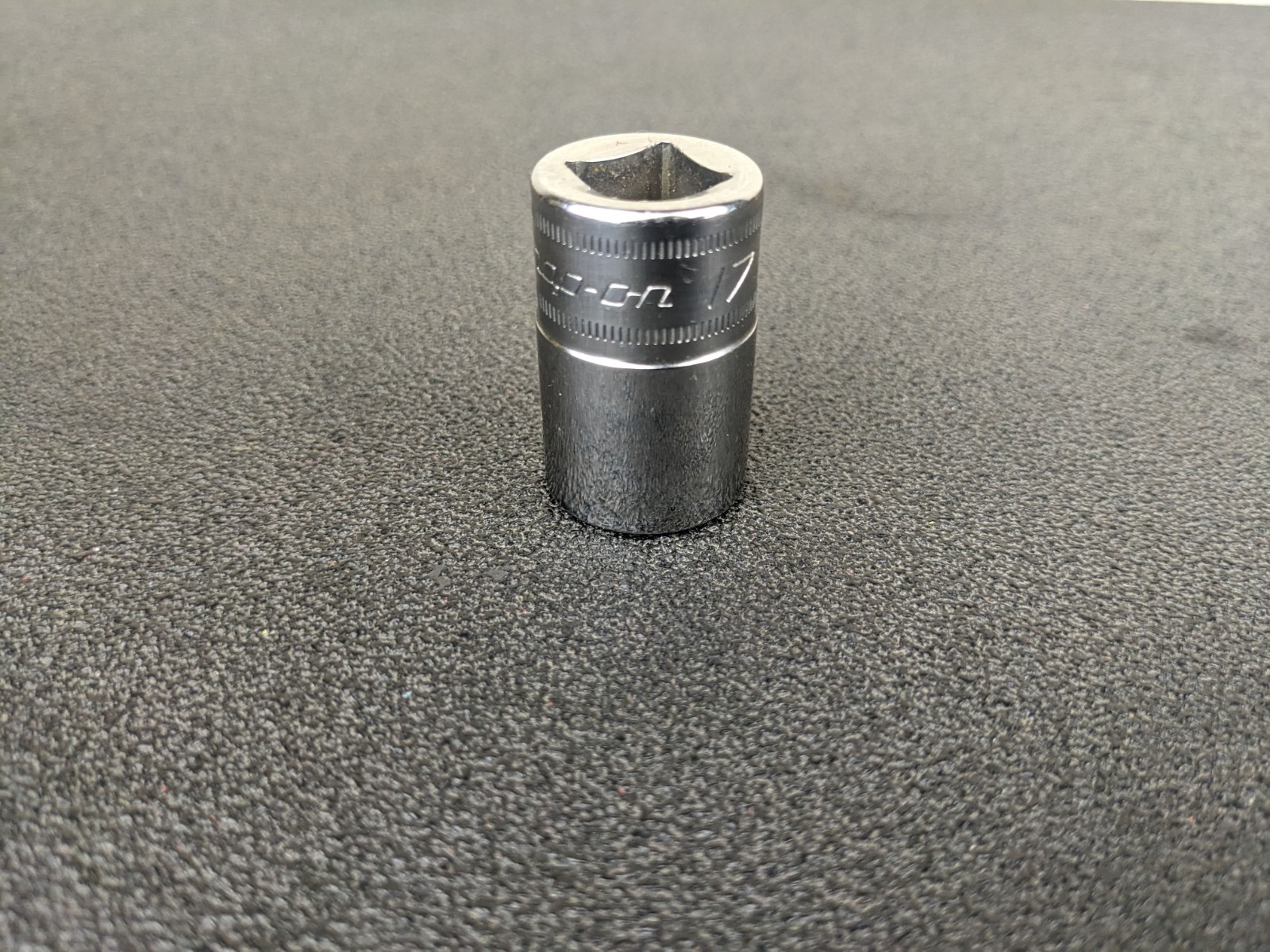 #bm108 Snap On Tools NEW Shallow 1/2” Drive 17mm Socket 6 Point Chrome TWM17