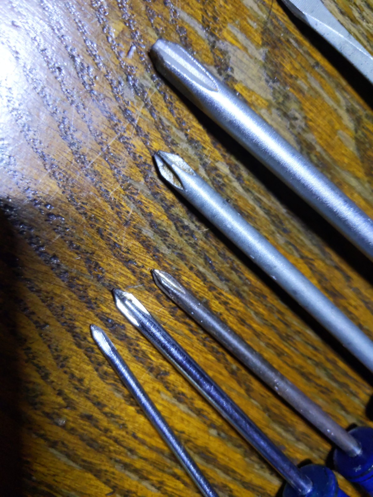VTG CRAFTSMAN 9 PC SCREWDRIVER SET LOT Standard & PHILLIPS VARIOUS SIZES USA