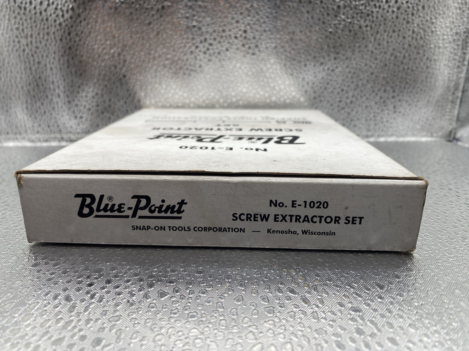Vintage Blue Point Snap-On Screw Extractor Set No. E-1020 Complete in Case