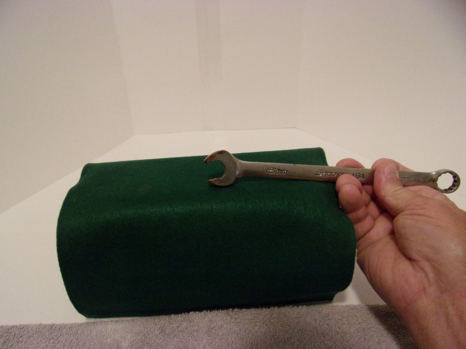 Snap On SOEXM 15MM Combination Box End Wrench 12 Point
