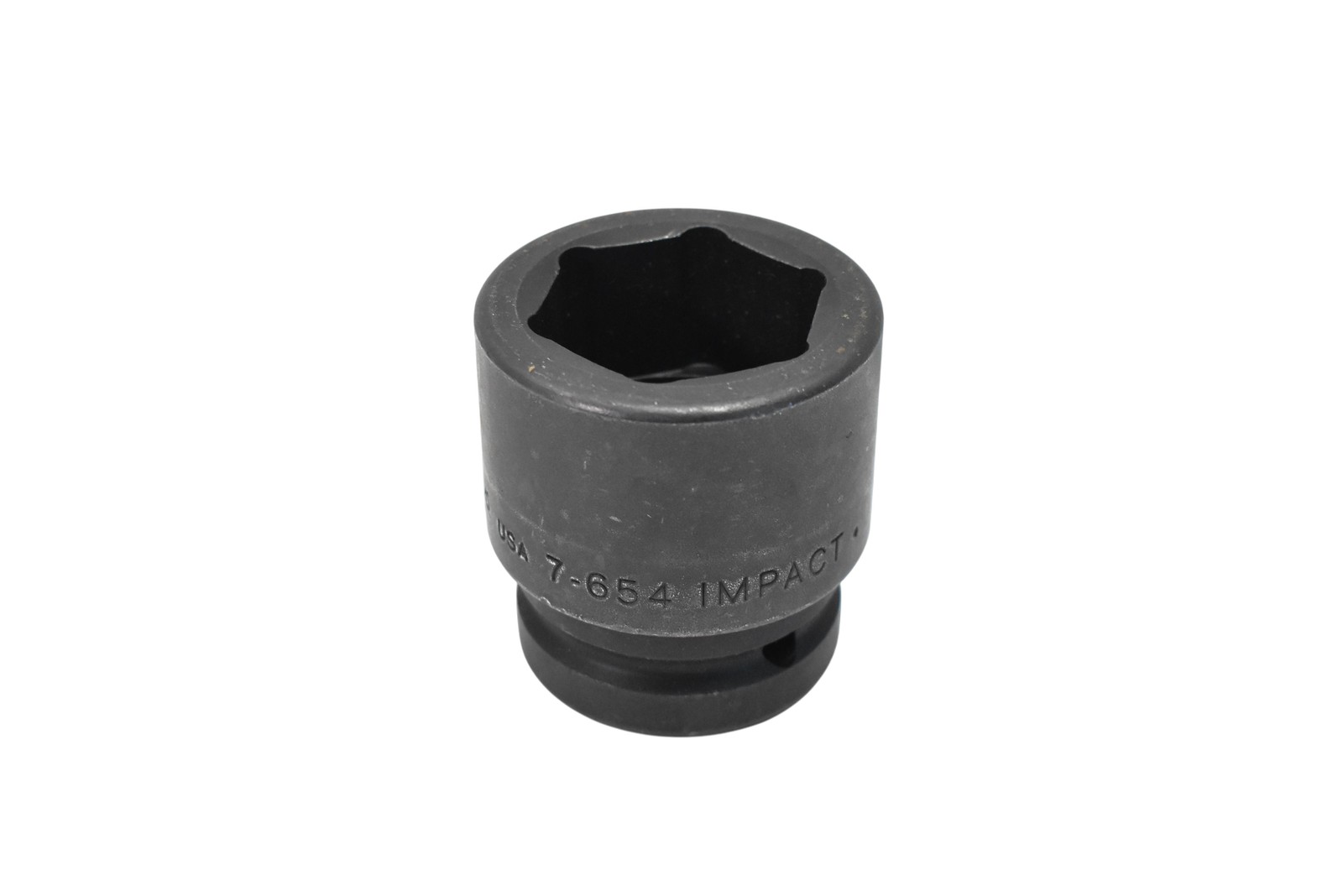 JH Williams 7-654 Impact Socket 1 11/16 in 6-Point Made in USA SAE Industrial