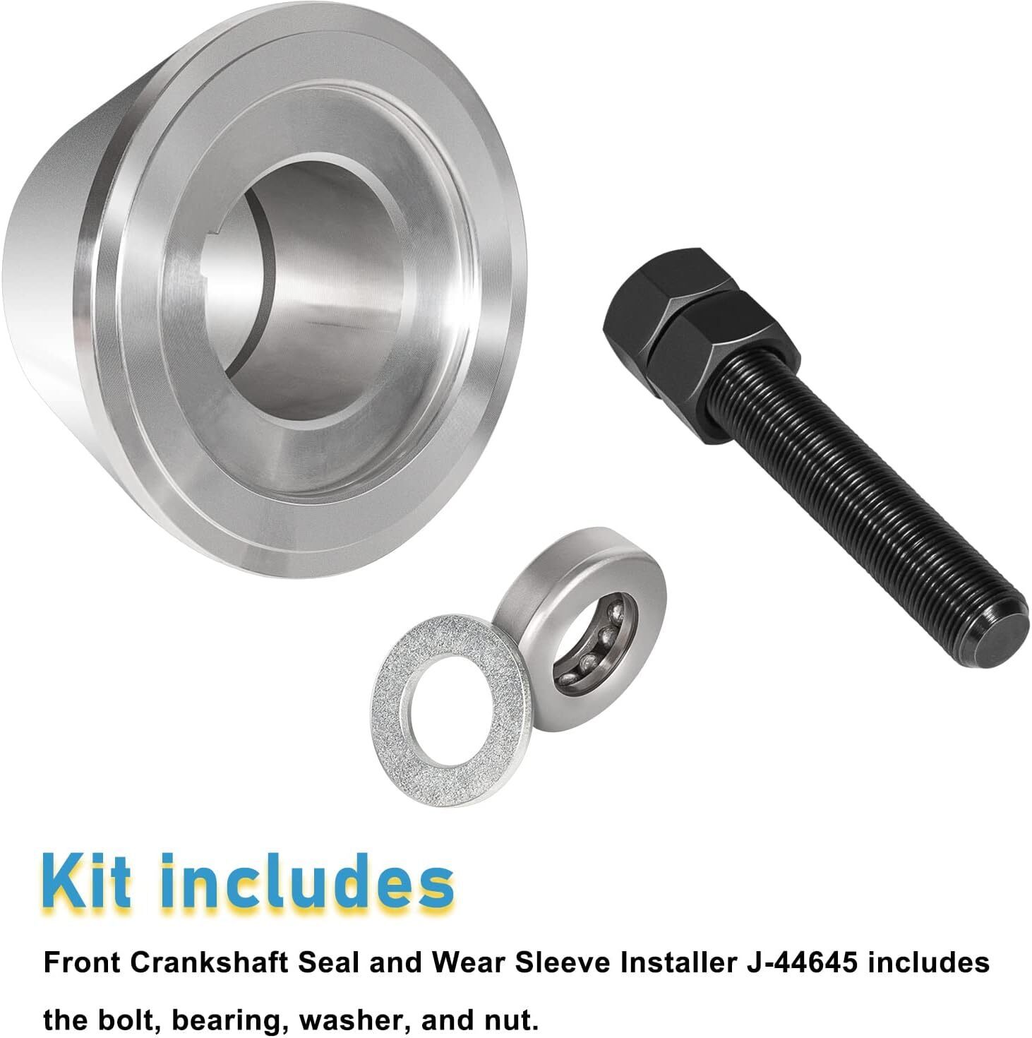 For Isuzu 6.6 L Duramax Front Crankshaft Seal / Wear Sleeve Installer J-44645