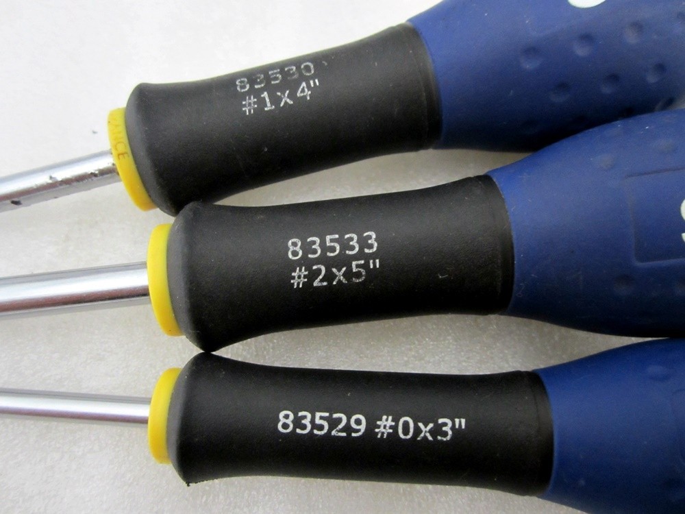 S-K Tools 9pc Slotted Phillips PoziDriv Screwdriver Set Facom SK France
