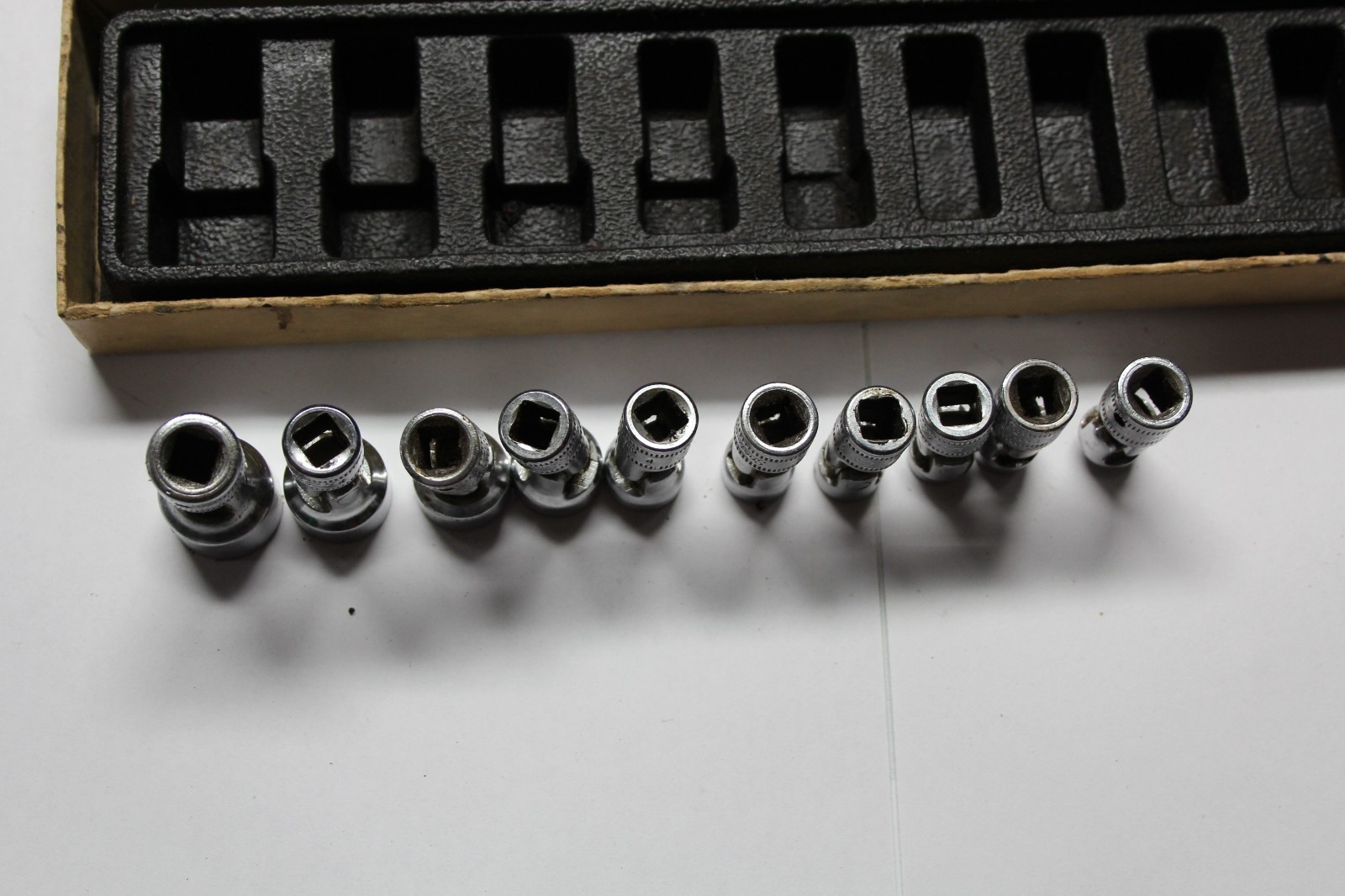 Snap-on 1/4 Dr 6-Pt Metric FLEXOCET Universal Socket Set 10Pc 5.5-14mm 110TMUSM