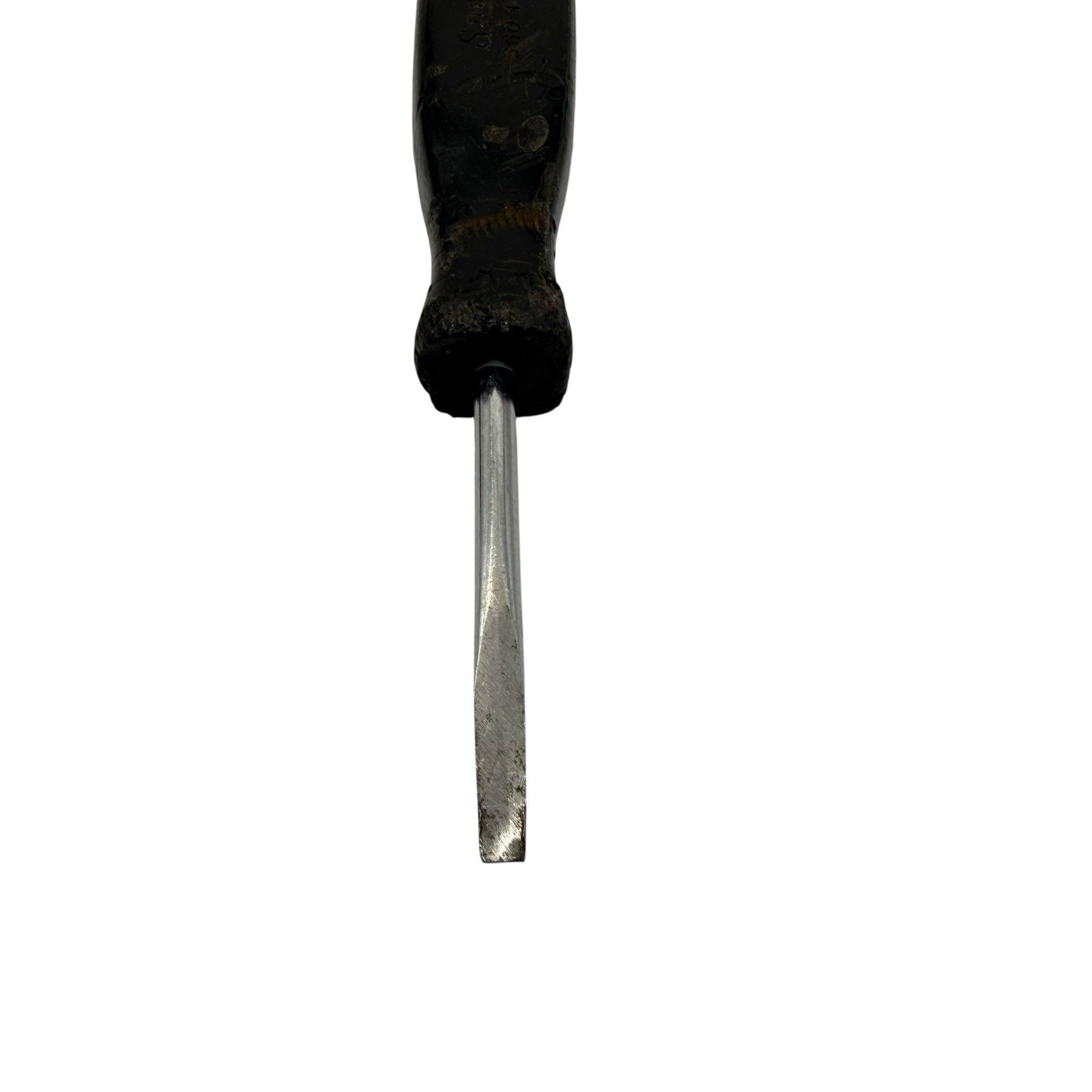 Snap On Tools SSD145 & SDD4 Flat Tip Slotted Screwdriver Black Hard Handle USA