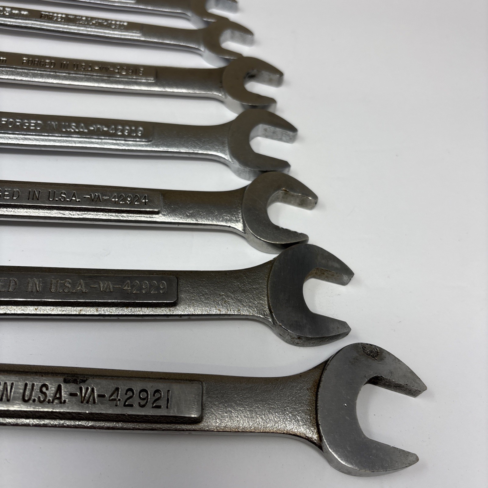 Craftsman Metric 12 pc Combination Wrench Set 7mm–19mm 12PT V^/VV USA No 18mm
