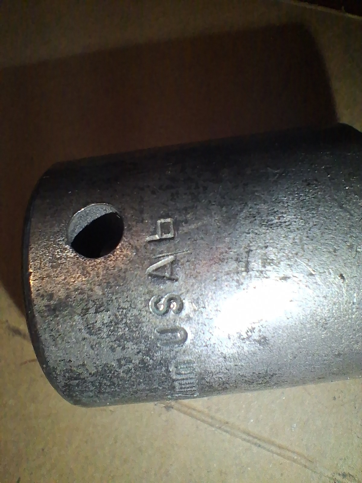 Vintage Snap On Tools IM280 1/2 Drive 6Pt SAE 7/8 (22mm) Shallow Impact Socket