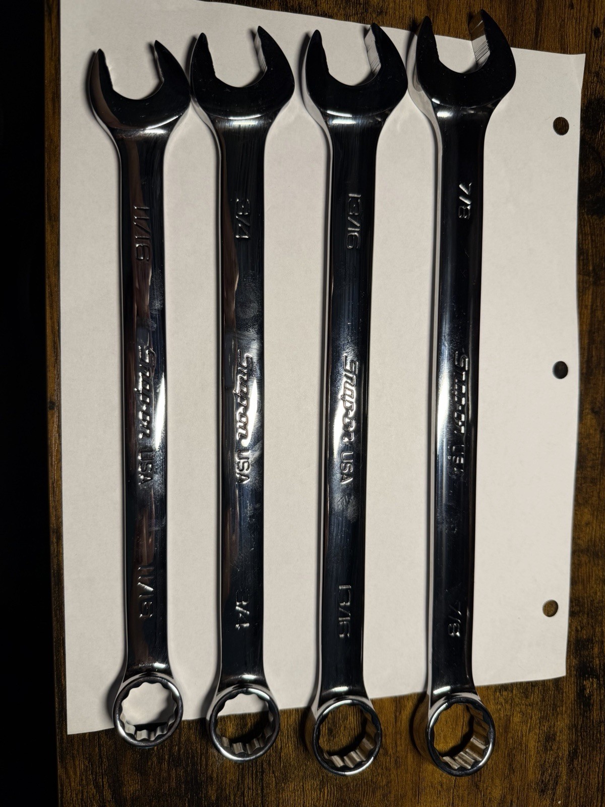 Snap-on Tools USA NEW 10pc 12 Point Flank Drive PLUS Combo Wrench Set SOEX710