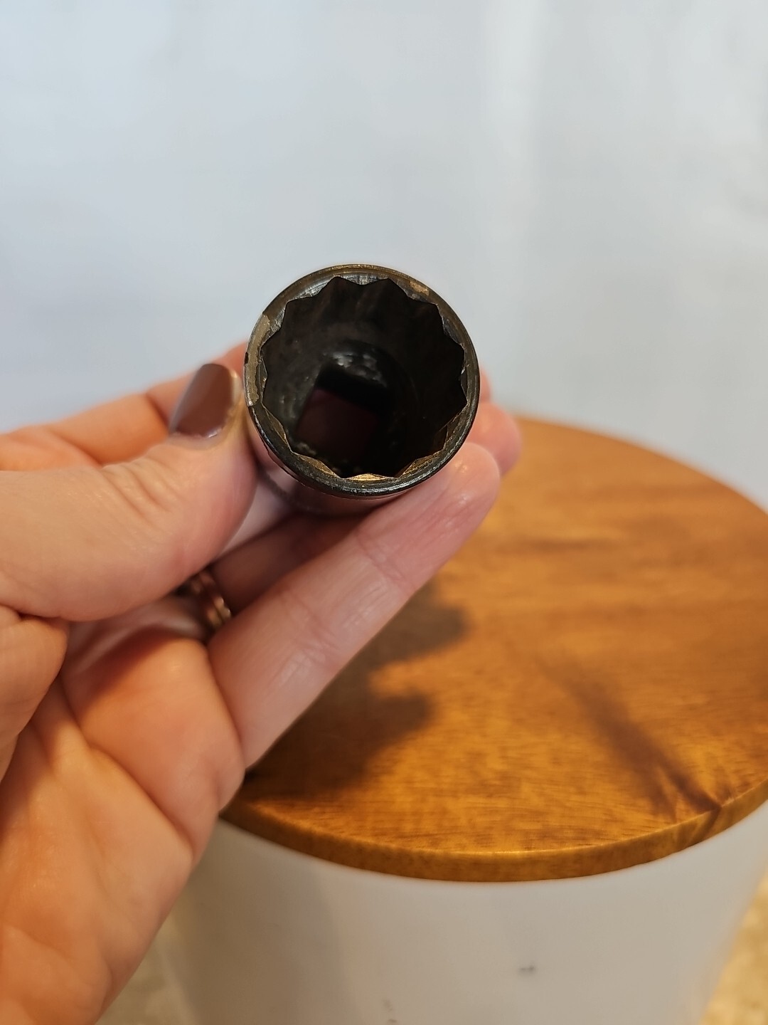 SNAP ON SW300 320 1/2 1/2″ DRIVE, 15/16″ & 1″ SOCKET, SHALLOW, 12 PT Vintage G