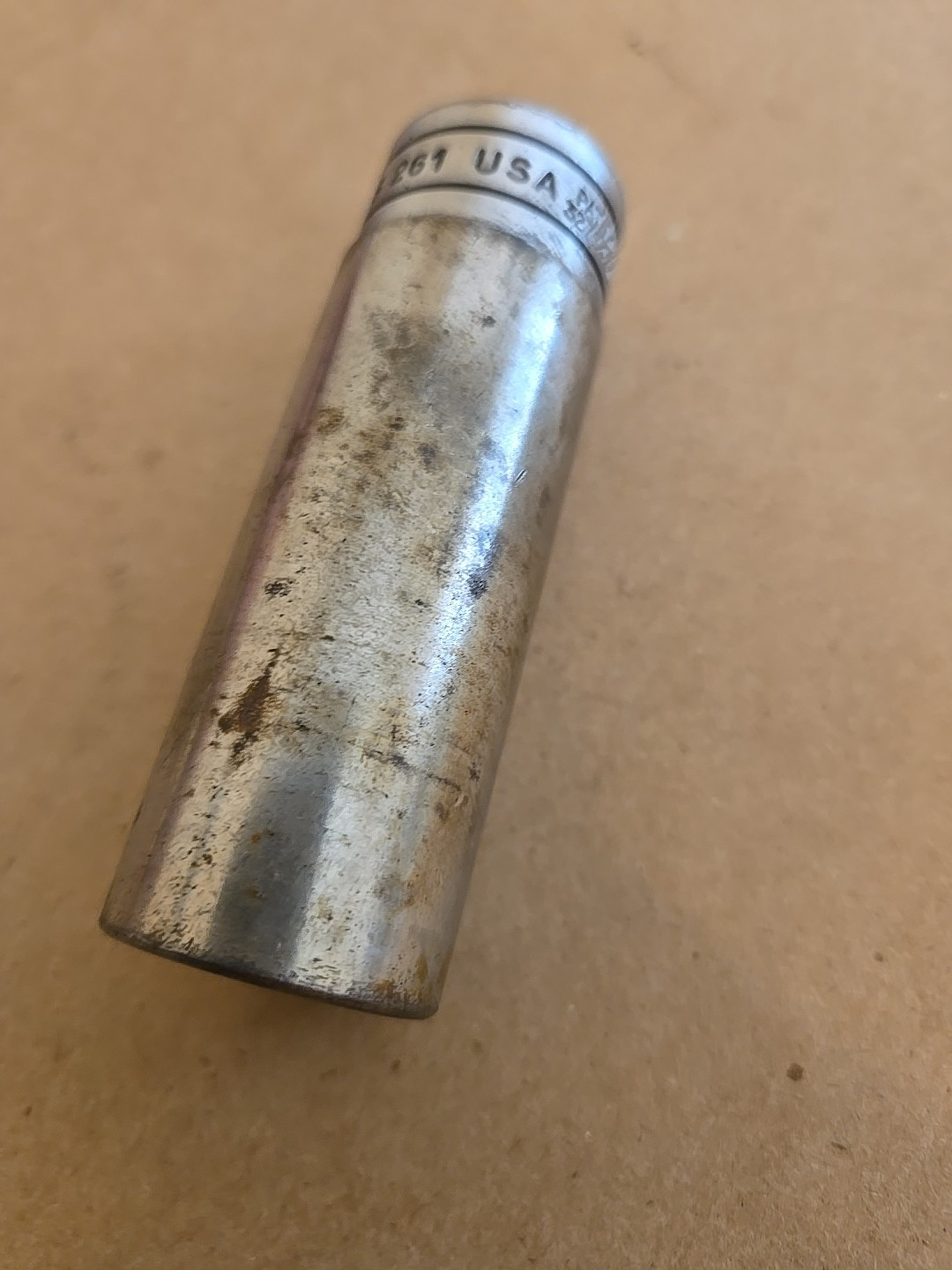 Snap On 1/2″ Drive 13/16″ 12PT SAE Deep Chrome Socket S261