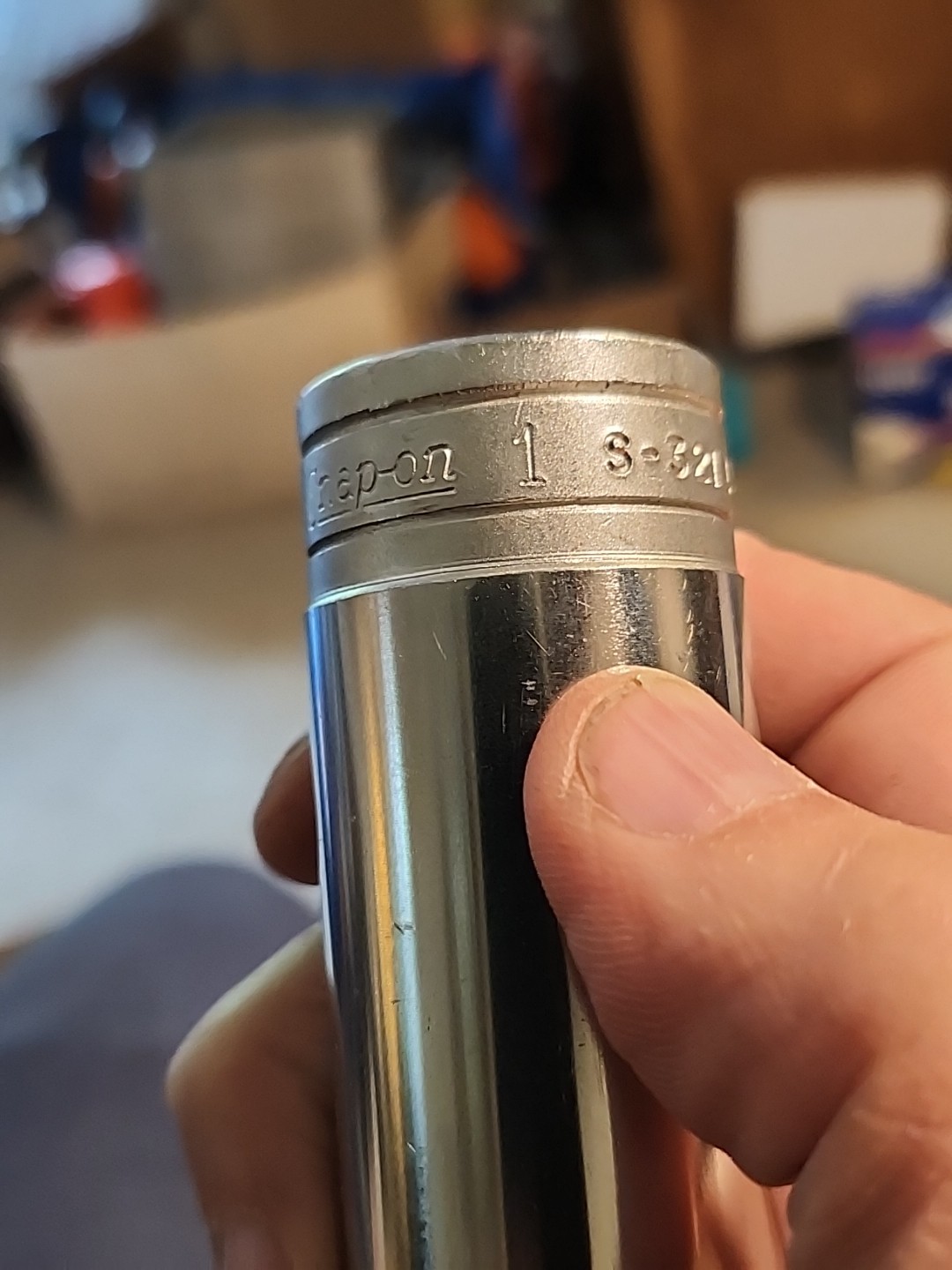 SNAP ON TS321, USA, 1″, 1/2″ DRIVE, DEEP SOCKET, 12 POINT, FREE SHIPPING