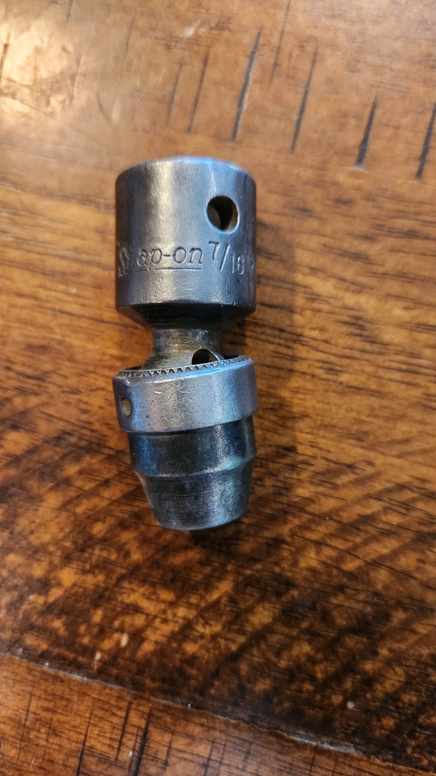 Vintage Snap-On Tools IMBL140D-7/16″ Universal Swivel Impact Socket 1/2″ Drive