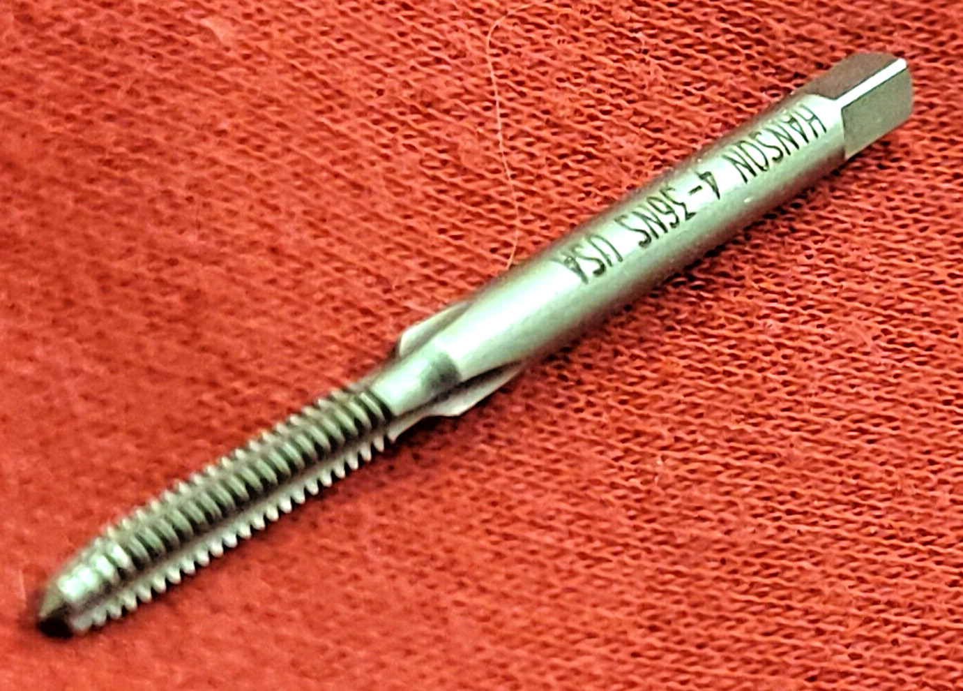 4-36 NS Plug Hand Tap 1111 ZR 2B Irwin Hanson 4/36 USA