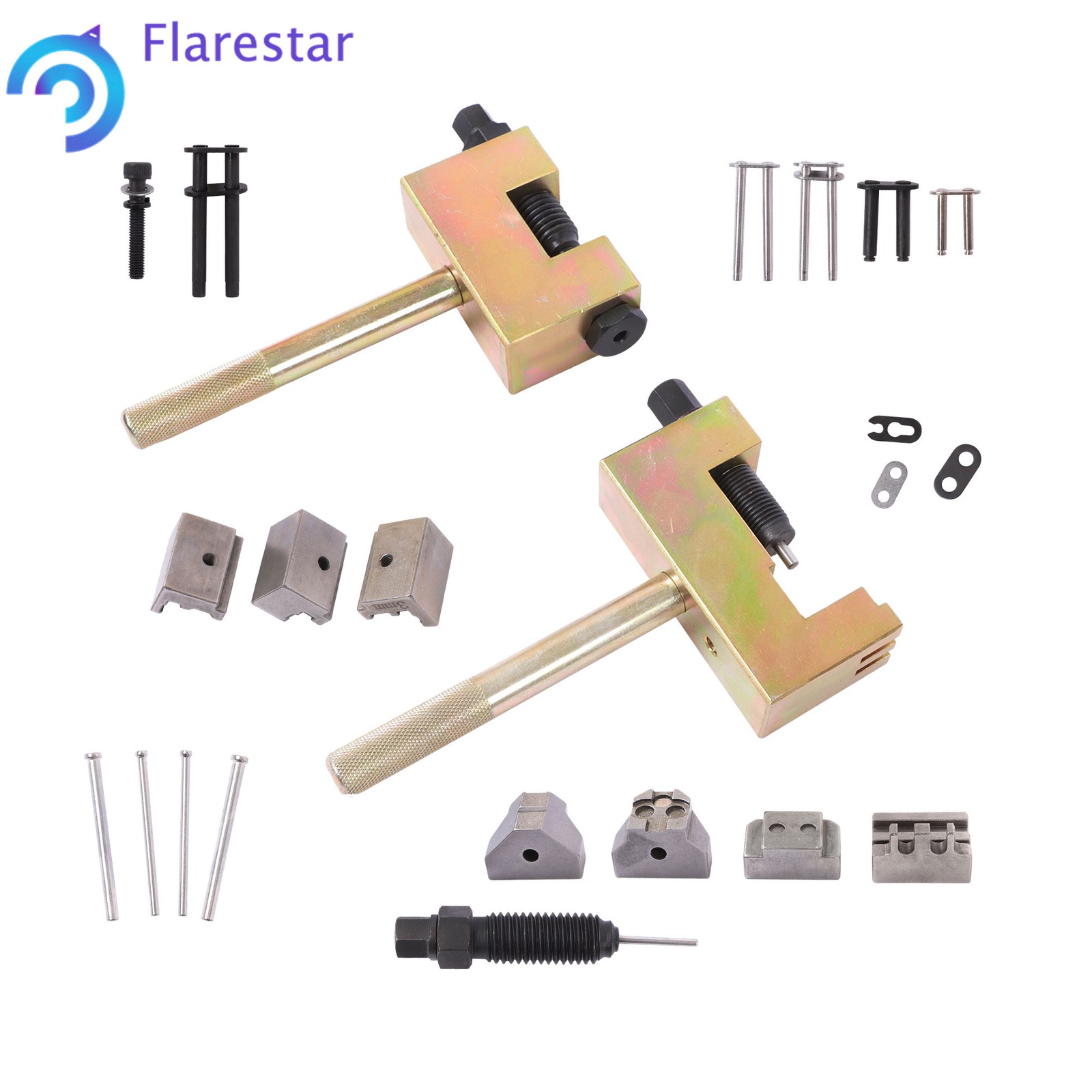 Engine Camshaft Timing Chain Rivet Tool Kit For Mercedes Benz M271 M272 M273 274