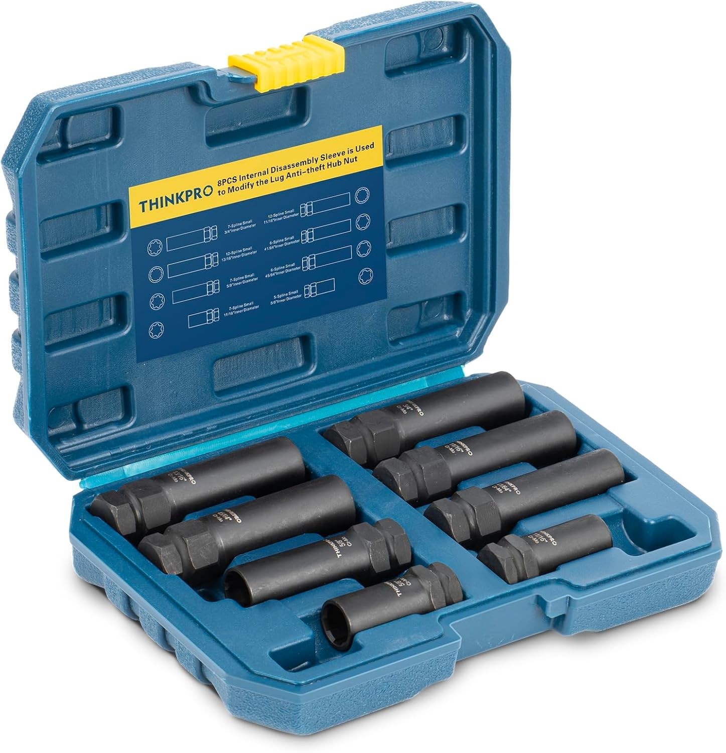 Professional Grade Spline Lug Nut Removal Tool Set – For Cars, Trucks, and More