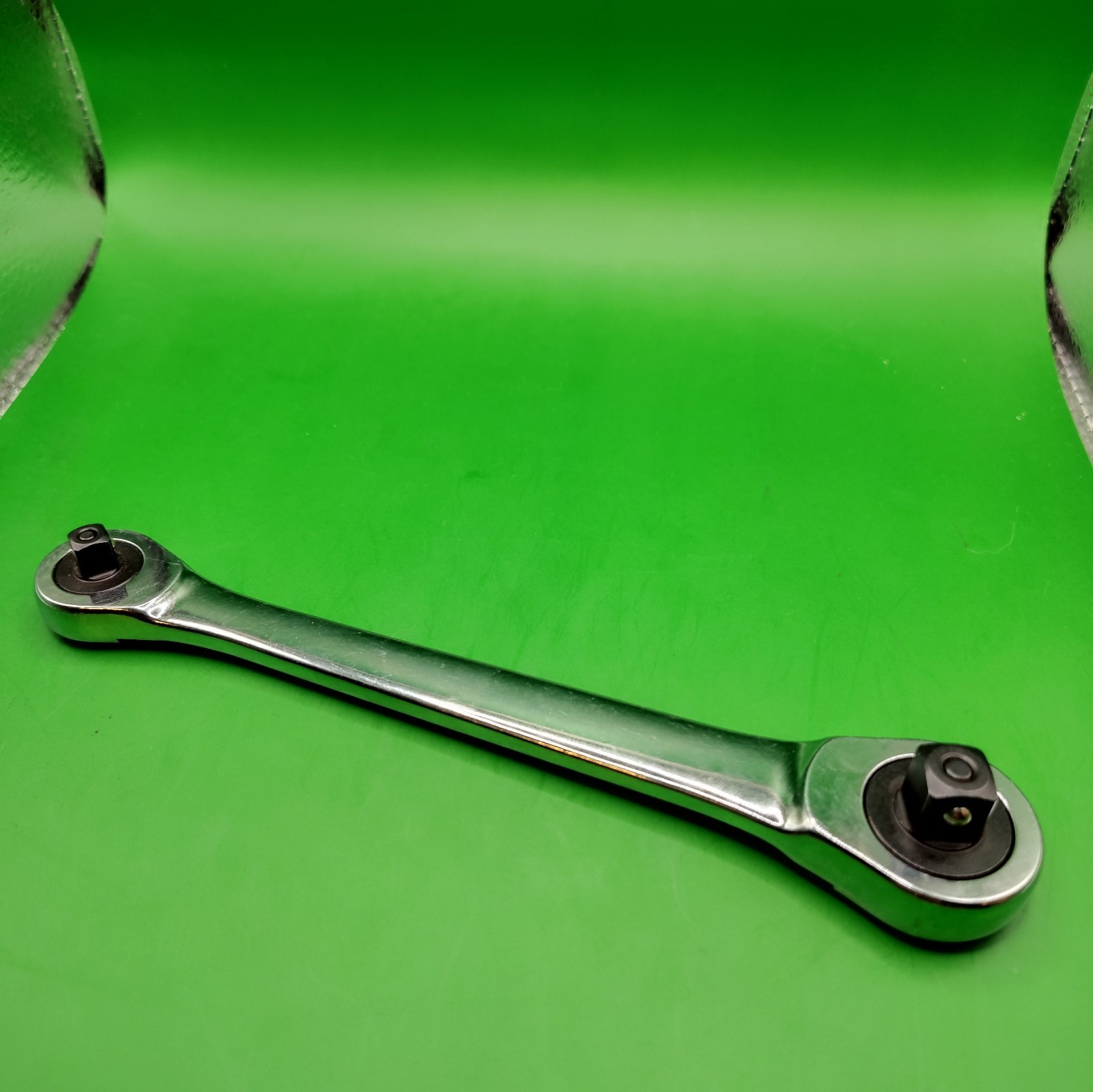 Pittsburgh Pro 1/4 in. and 3/8 in. Dual Head Ratchet