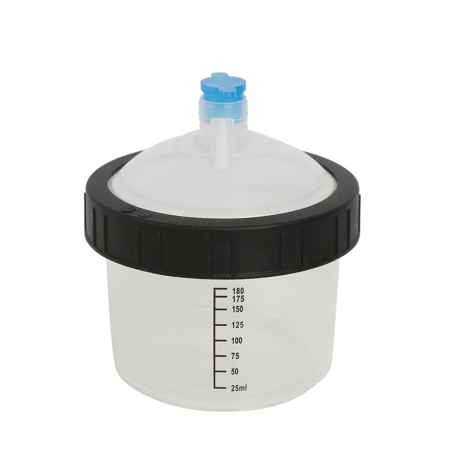 50pcs 180ml 6Oz Hand Disposable Paint Spray Gun Cup Kit Liners Sealing Plugs