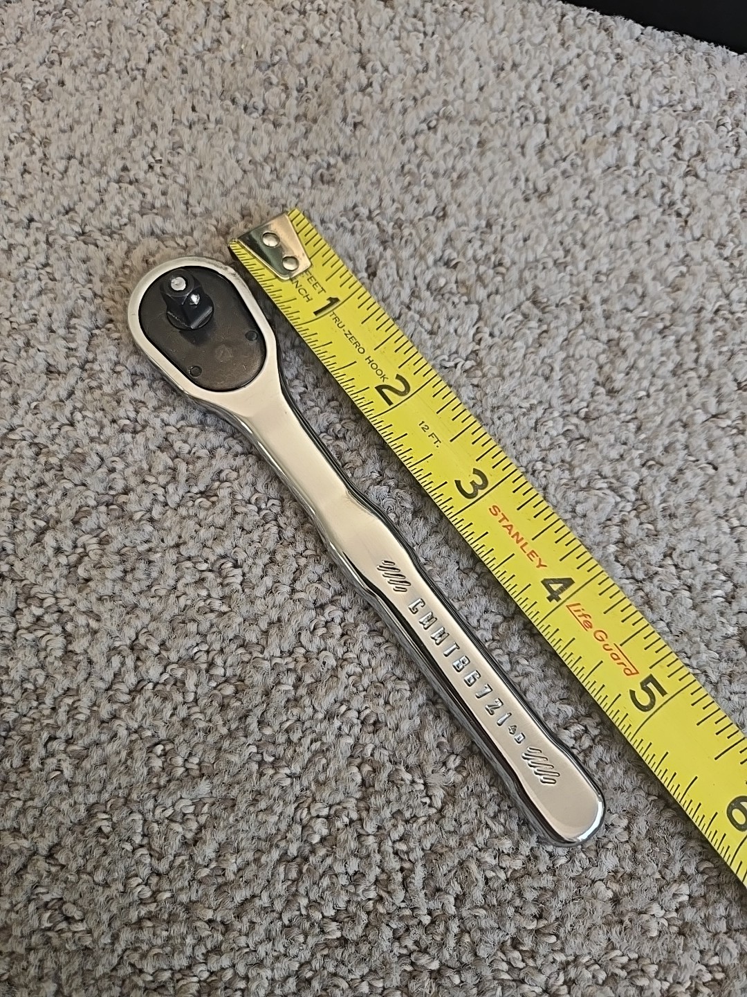 Craftsman CMMT86721 Ratchet 1/4 Inch Drive 72 Tooth Quick Release