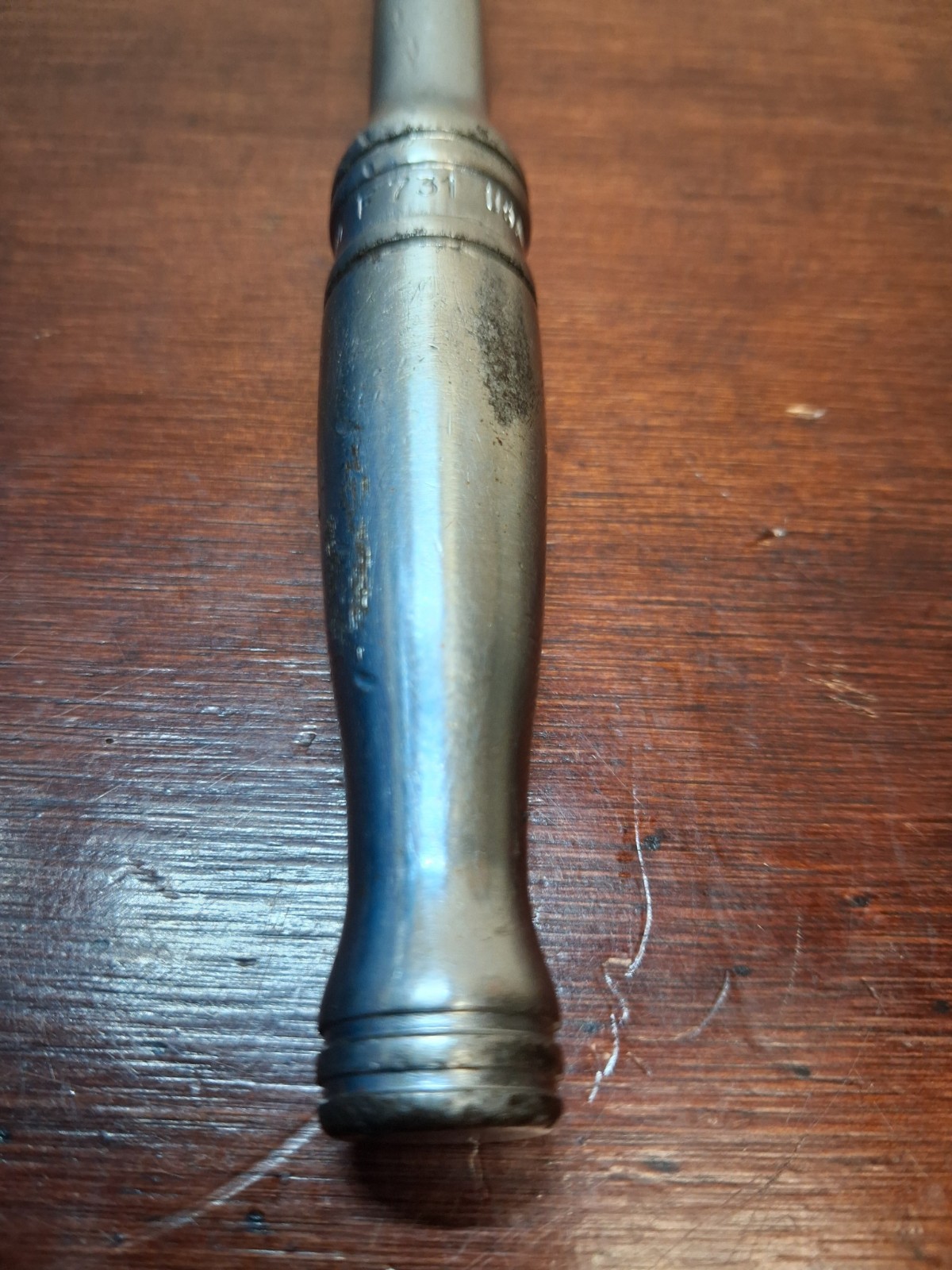 Snap On F731 3/8″ Drive Flex Head Ratchet USA 11″ Long Chrome Vintage USA 🇺🇸