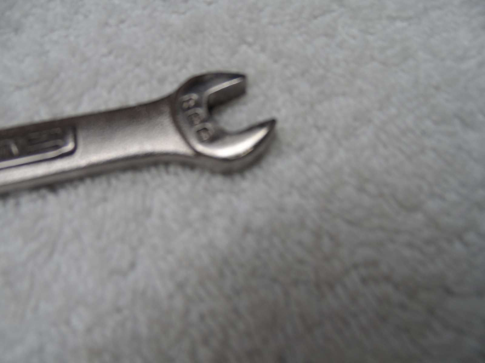 Craftsman Metric Satin Combination Wrench, 6pt, USA NOS, 8mm – PN 42865 (pics)