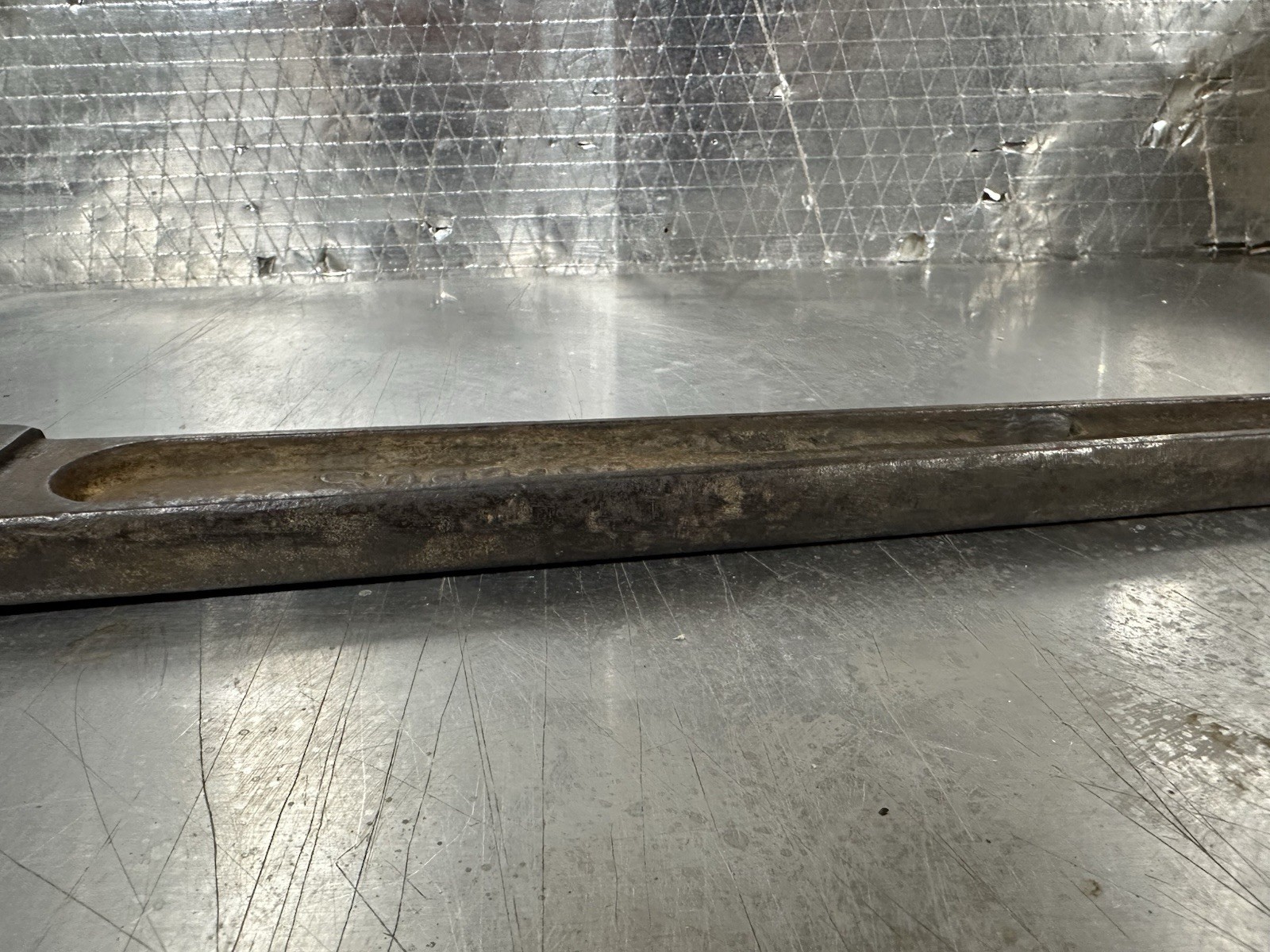 Rare 1920s Snap-On Tools Pre-Patent First Casting 5/8” Drive Push Thru Ratchet