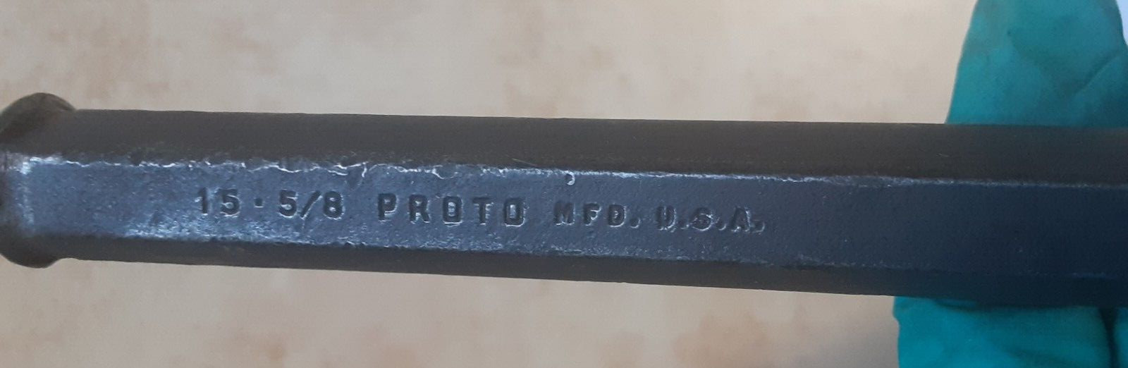 Vintage PROTO 15 . 5/8 Point Punch Professional Grade 13.5” Long * USA *