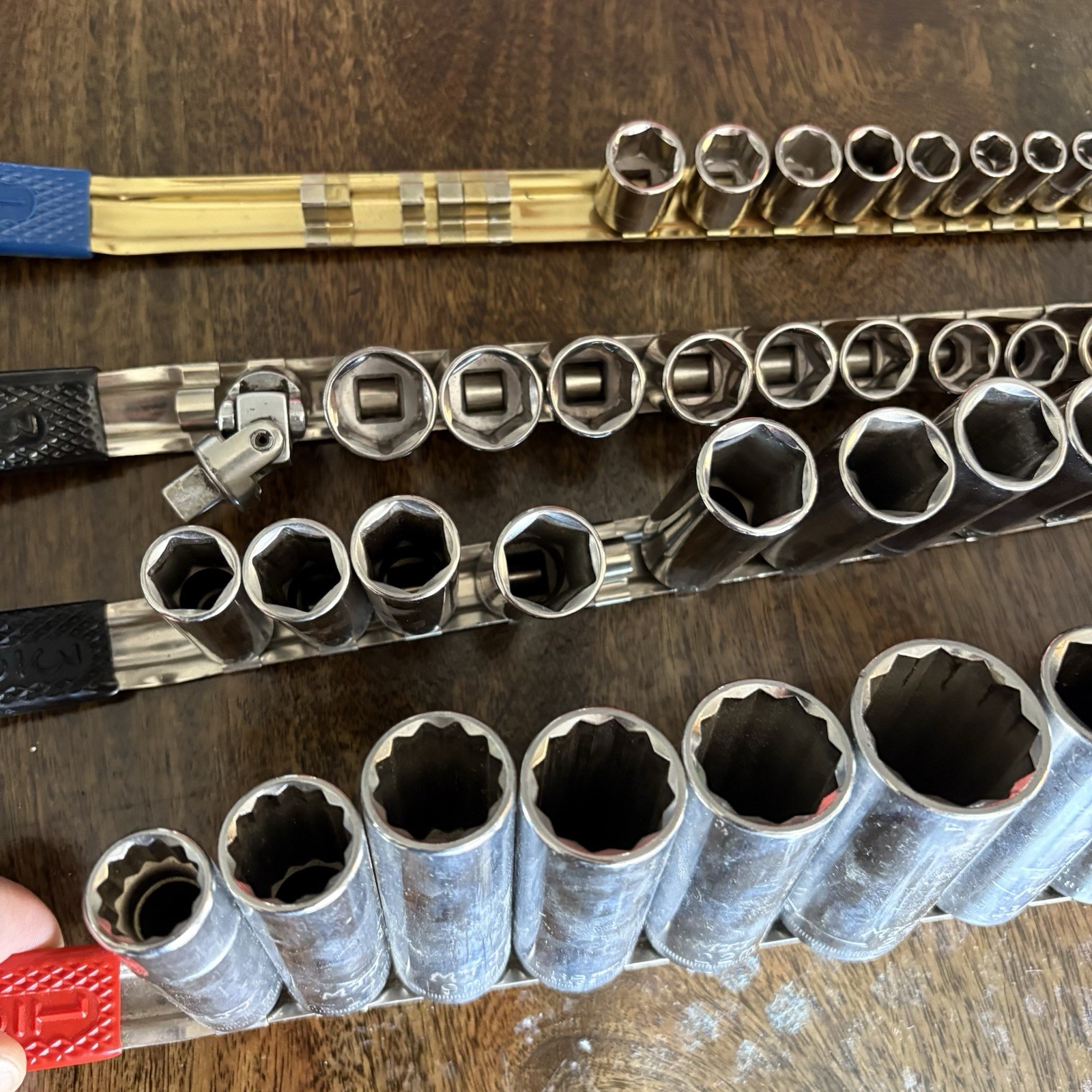 Craftsman Socket Set Lot VTG USA 1/4 3/8 1/2 Double Standard Metric Deep