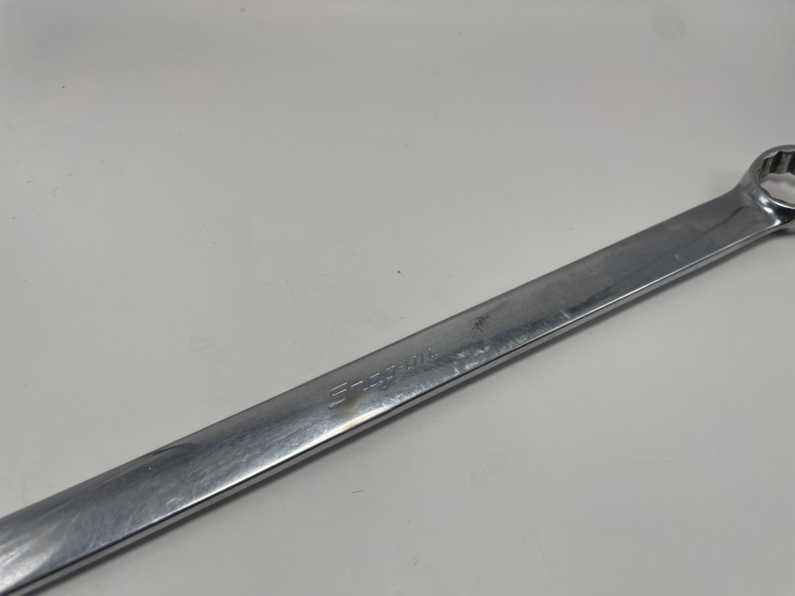 Snap-on Tools OEXLM18 Xtra Long Combination Open Box End Wrench Metric 18mm
