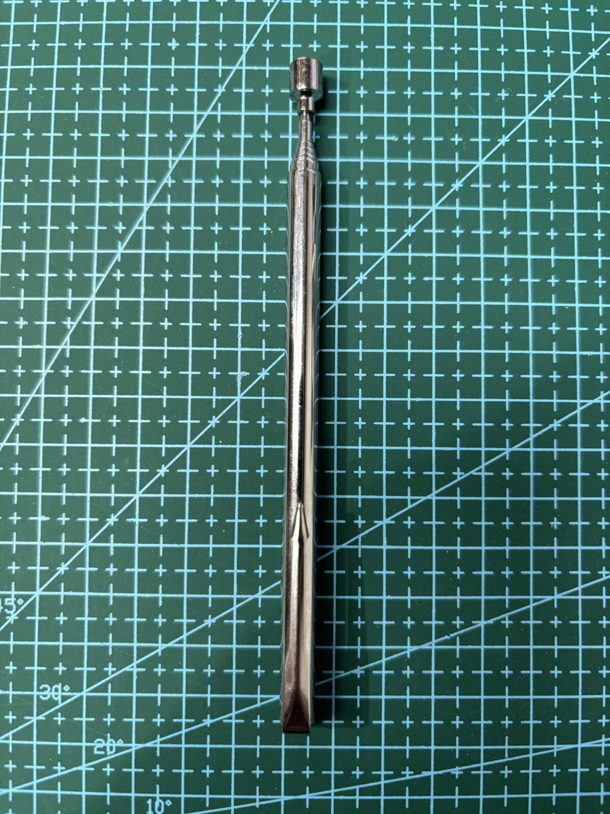 Telescopic Magnetic Pick Up Tool Long Reach Magnet Extendable Extending 3lb Pen