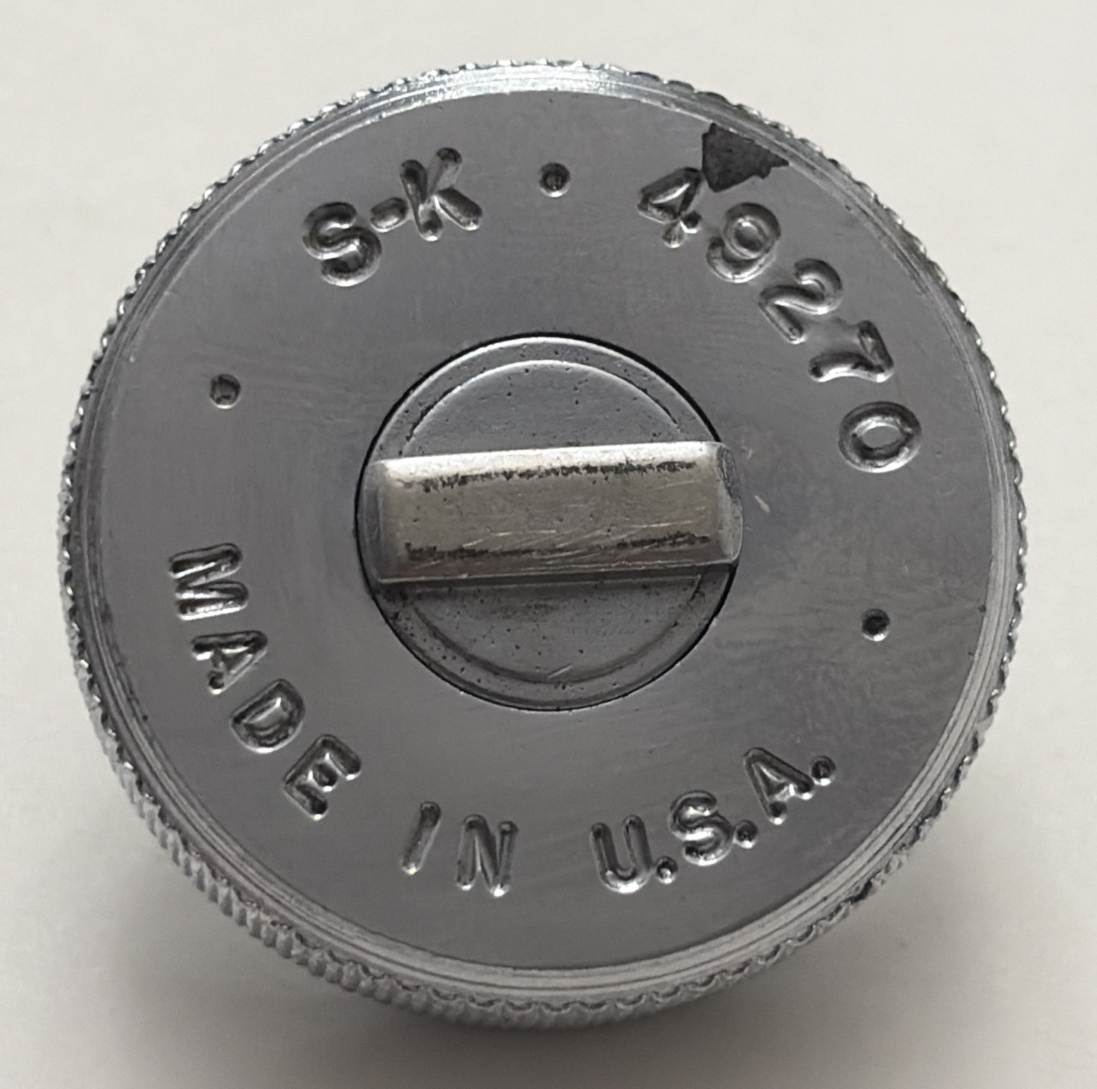 SK Tools 1/4″ Drive Palm Thumbwheel Ratchet 49270 USA Knurled Sides