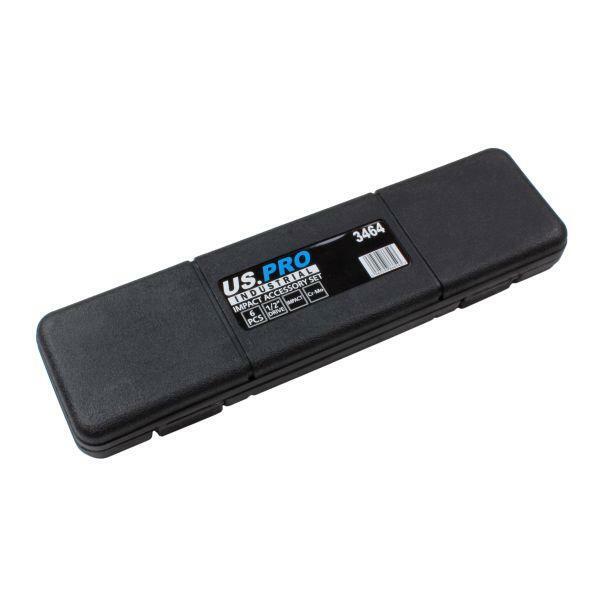 US PRO INDUSTRIAL 1/2″ Drive Impact Accessory Set Extension, Reducer, UJ, Wobble