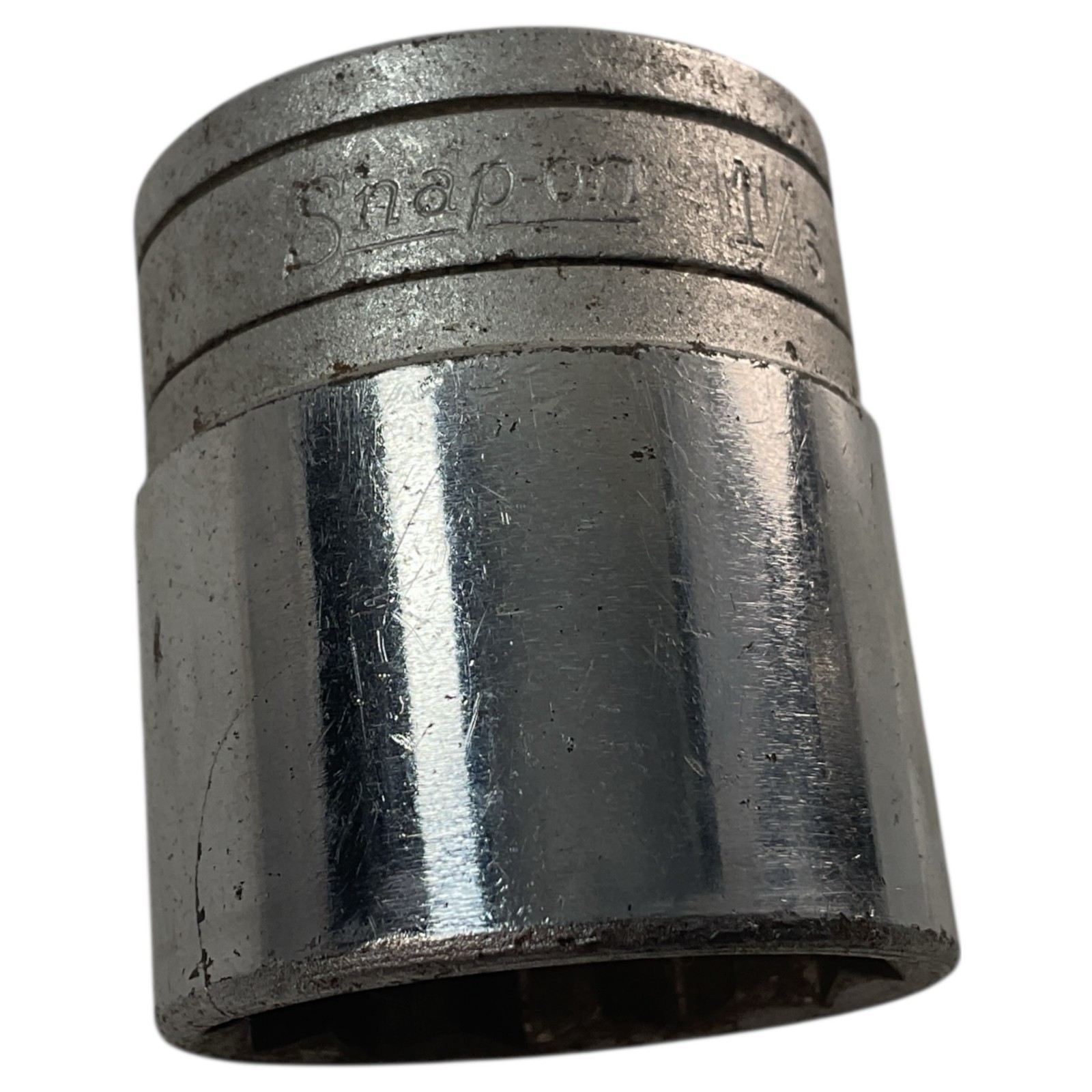 Snap-On Socket 1-1/16″ SW341 1/2″ Drive 12 Pt As Pictured Mechanic Tool USA