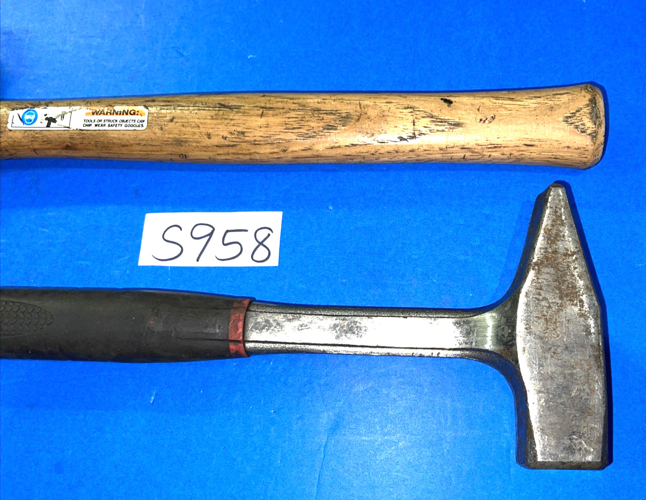 MAC TOOLS 2 PIECE ANTI-VIBE BLACKSMITH & BALL PEEN HAMMERS 48OZ FREE SHIP IN US