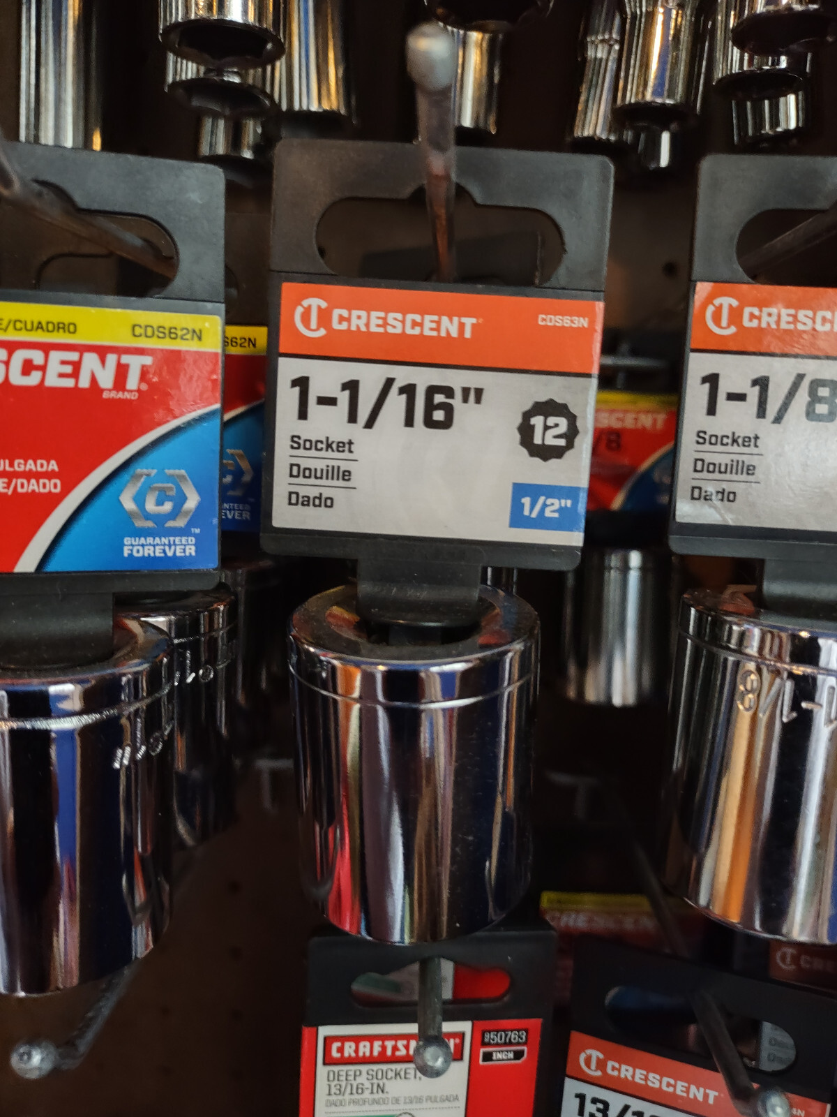 Crescent Standard Shallow 12pt 1/2″ Drive Sockets SAE and Metric and Speciality