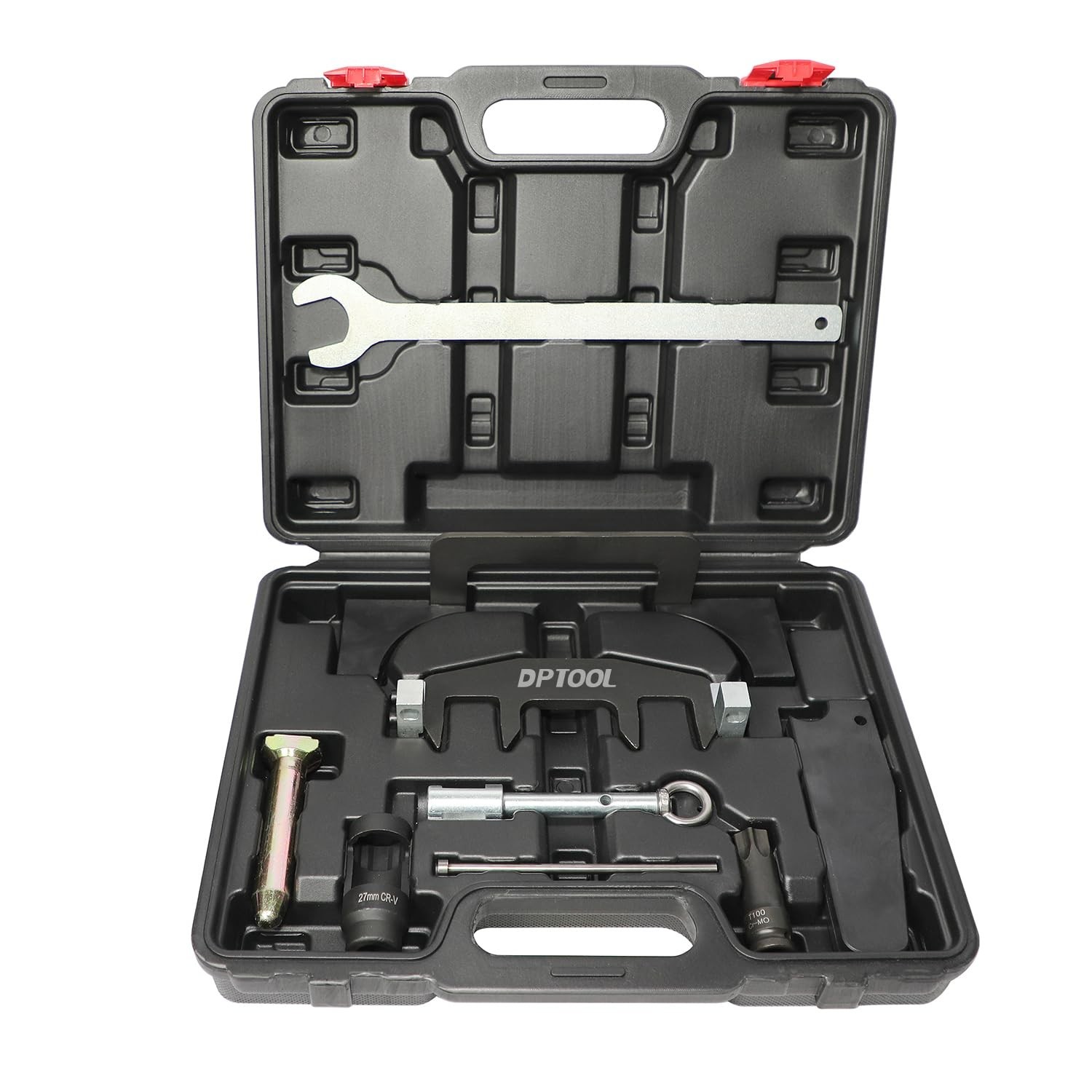 Camshaft Adjuster Timing Chain Tool Kit & Fuel Injector Remover Set for Mercedes