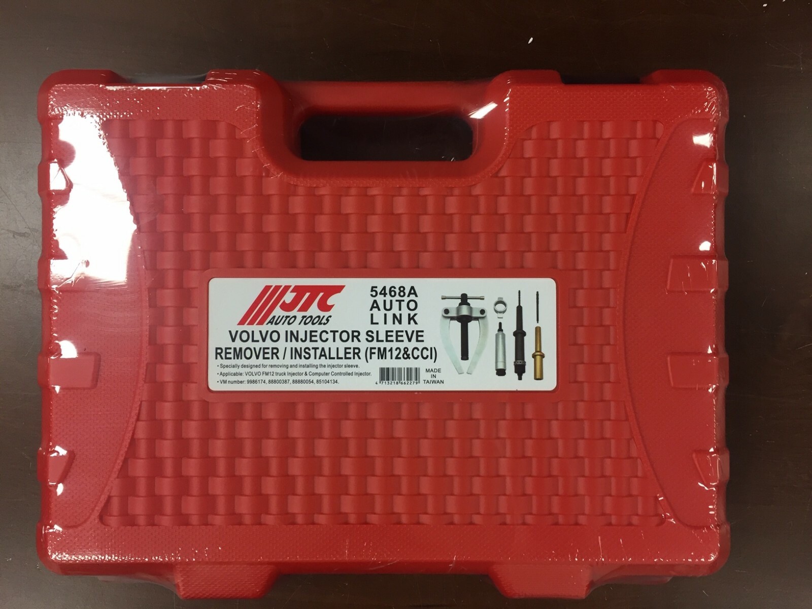 JTC-5468A VOLVO INJECTOR SLEEVE REMOVER/INSTALLER (FM12)-CCI 9986174 88800387