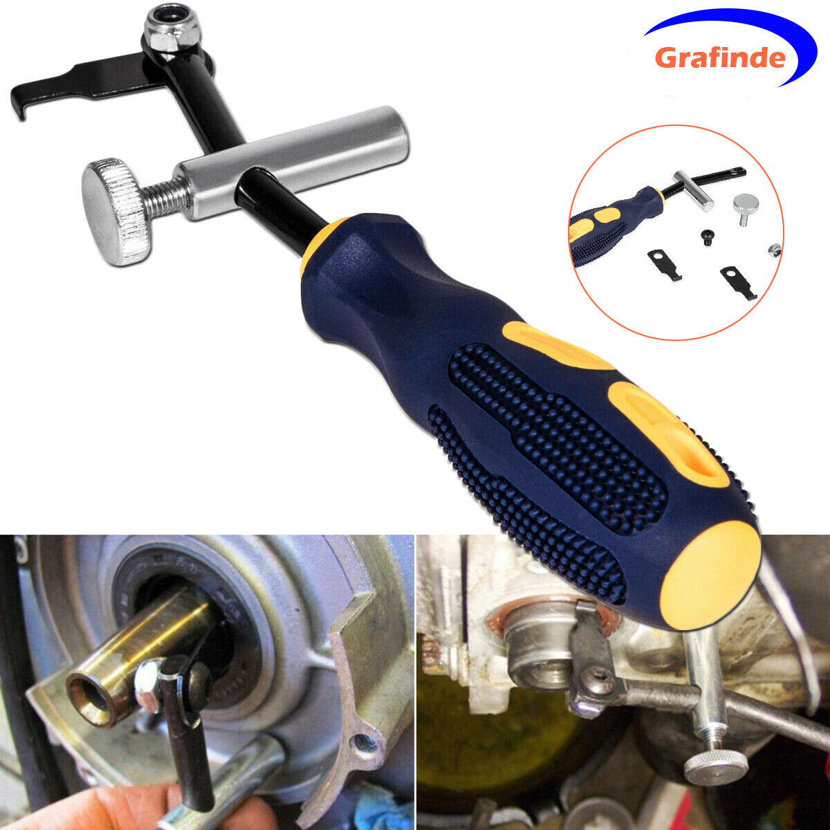 Shaft Seal Puller Camshaft and Crankshaft Seals Removal Auto Tool 58430