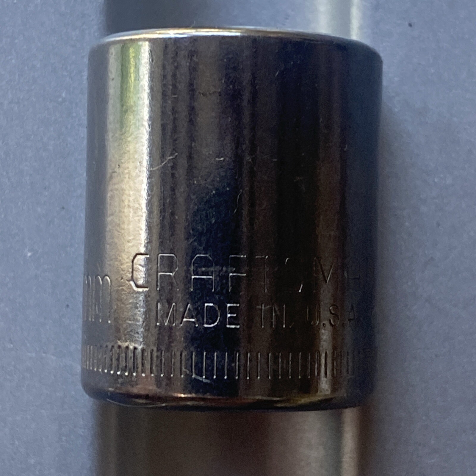 Craftsman 13mm Socket 6 Pt. 1/4» Dr. Inverted G Series- 43514 USA