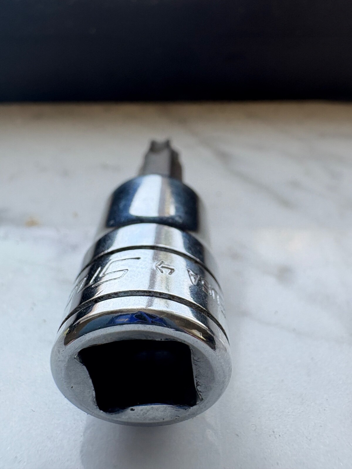 Snapon 3/8” Drive T45 Torx Bit Socket FTX45E